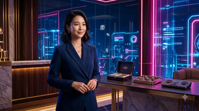 Giao diện sảnh casino hiện đại với các danh mục trò chơi đa dạng
