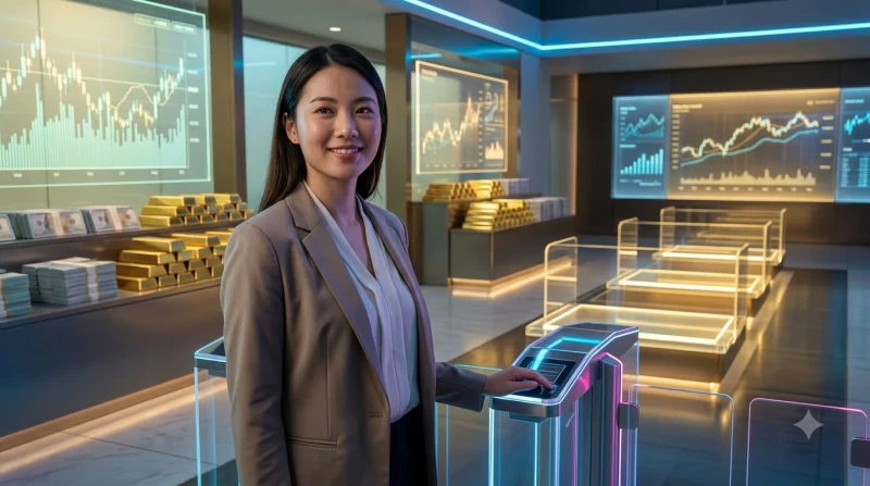 Minh họa quy trình đăng nhập premium platform từng bước trên điện thoại