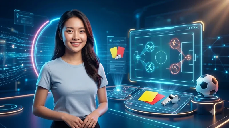 trong-tai-rut-the-vang-trong-tran-dau-bong-da-san-7 Trọng tài rút thẻ vàng trong trận đấu bóng đá sân 7