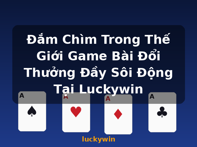 Đắm Chìm Trong Thế Giới Game Bài Đổi Thưởng Đầy Sôi Động Tại Luckywin - luckywin