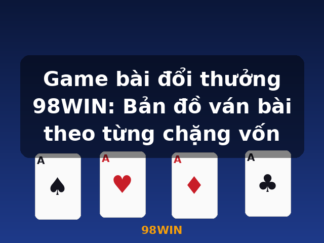 Game bài đổi thưởng 98WIN: Bản đồ ván bài theo từng chặng vốn - 98WIN Game bài đổi thưởng 98WIN: Bản đồ ván bài theo từng chặng vốn - 98WIN